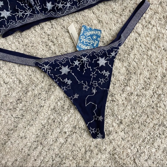 FREE PEOPLE | Luna star metallic matching set - Picture 3 of 6